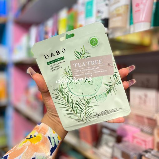 DABO First Solution Sheet Mask Pack - Tea Tree