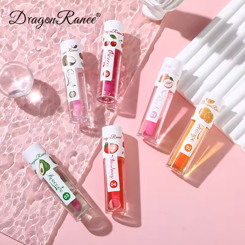 Alternative view of Dragon Ranee 3Pcs Fruit Lip Oil