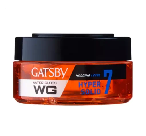 GATSBY Water Gloss Hyper Solid Holding Power Level 7 Hair Gel - 75gm