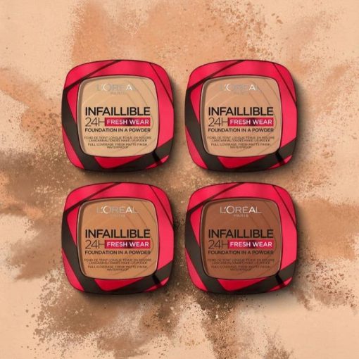 L'OREAL Paris Infallible Up To 24h Fresh Wear Foundation In A Powder