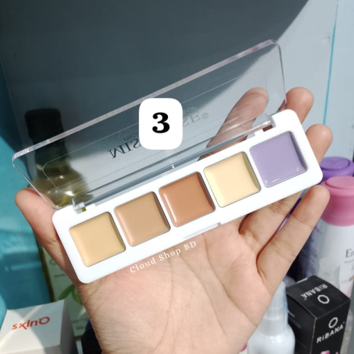 MISS ROSE All Round Conceal Palette - 5 Color - Image 4