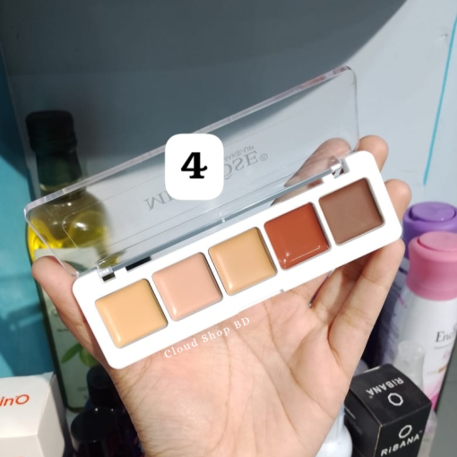 MISS ROSE All Round Conceal Palette - 5 Color - Image 5