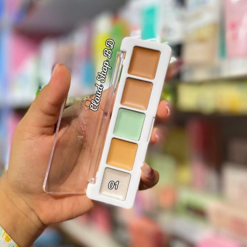 MISS ROSE All Round Conceal Palette - 5 Color - Image 2
