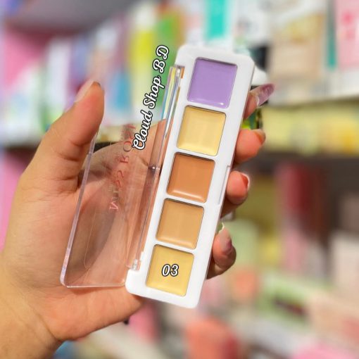 MISS ROSE All Round Conceal Palette - 5 Color - Image 4