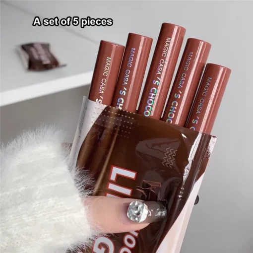 Magic Casa Chocolate Lips Glaze 5 PCs Set - Image 2