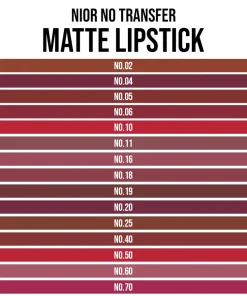 Alternative view of NIOR No Transfer Matte Lipstick