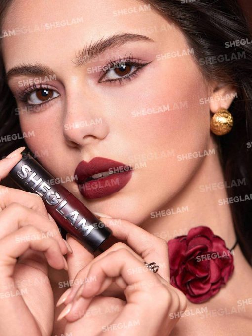 SHEGLAM Dynamatte Boom Long-Lasting Matte Lipstick (Ember Rose Ver.) - Image 2