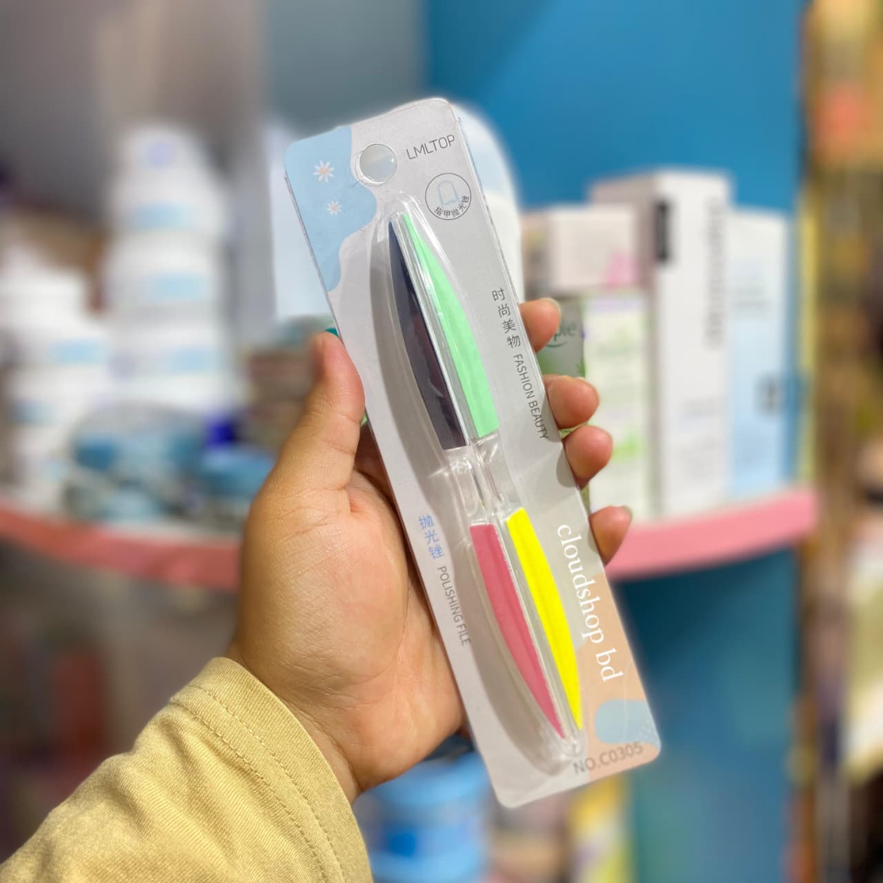 LMLTOP Nail Art Polishing Buffer & Files