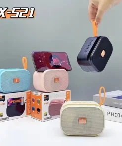 X-521 Bluetooth, USB, TF Card & FM Radio Supported Hi-Fi Audio Speaker