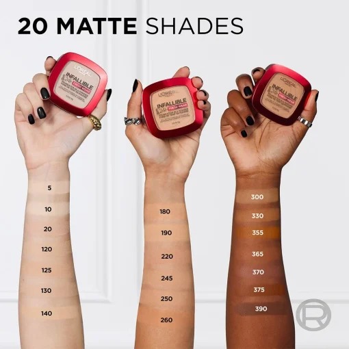 L'OREAL Paris Infallible Up To 24h Fresh Wear Foundation In A Powder - Image 3