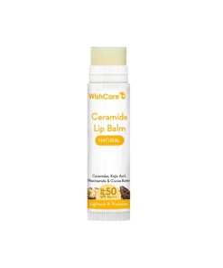 WishCare Ceramide Lip Balm with SPF 50 PA+++ (Natural)
