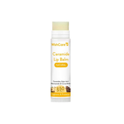 WishCare Ceramide Lip Balm with SPF 50 PA+++ (Natural)