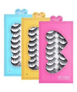 MAGEFY 10 Pair Full Volume False Eyelashes Set