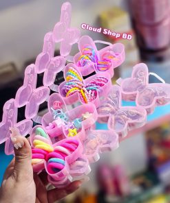 Butterfly Box Baby Hair Clip & Band Set