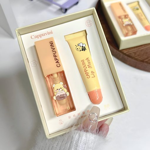 CAPPUVINI DAIMENG BEAR LIP CARE SET - Image 2