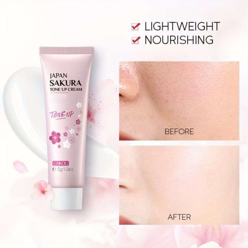 Laikou Japan Sakura Tone Up Cream - Image 2