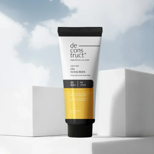Deconstruct's Gel Sunscreen SPF 55+ & PA+++ 50gm