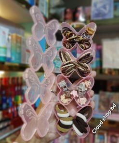 Alternative view of Butterfly Box Baby Hair Clip & Band Set