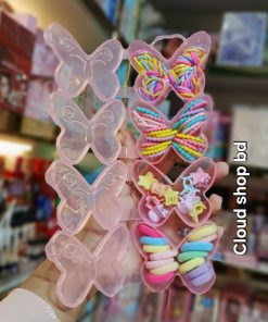 Butterfly Box Baby Hair Clip & Band Set