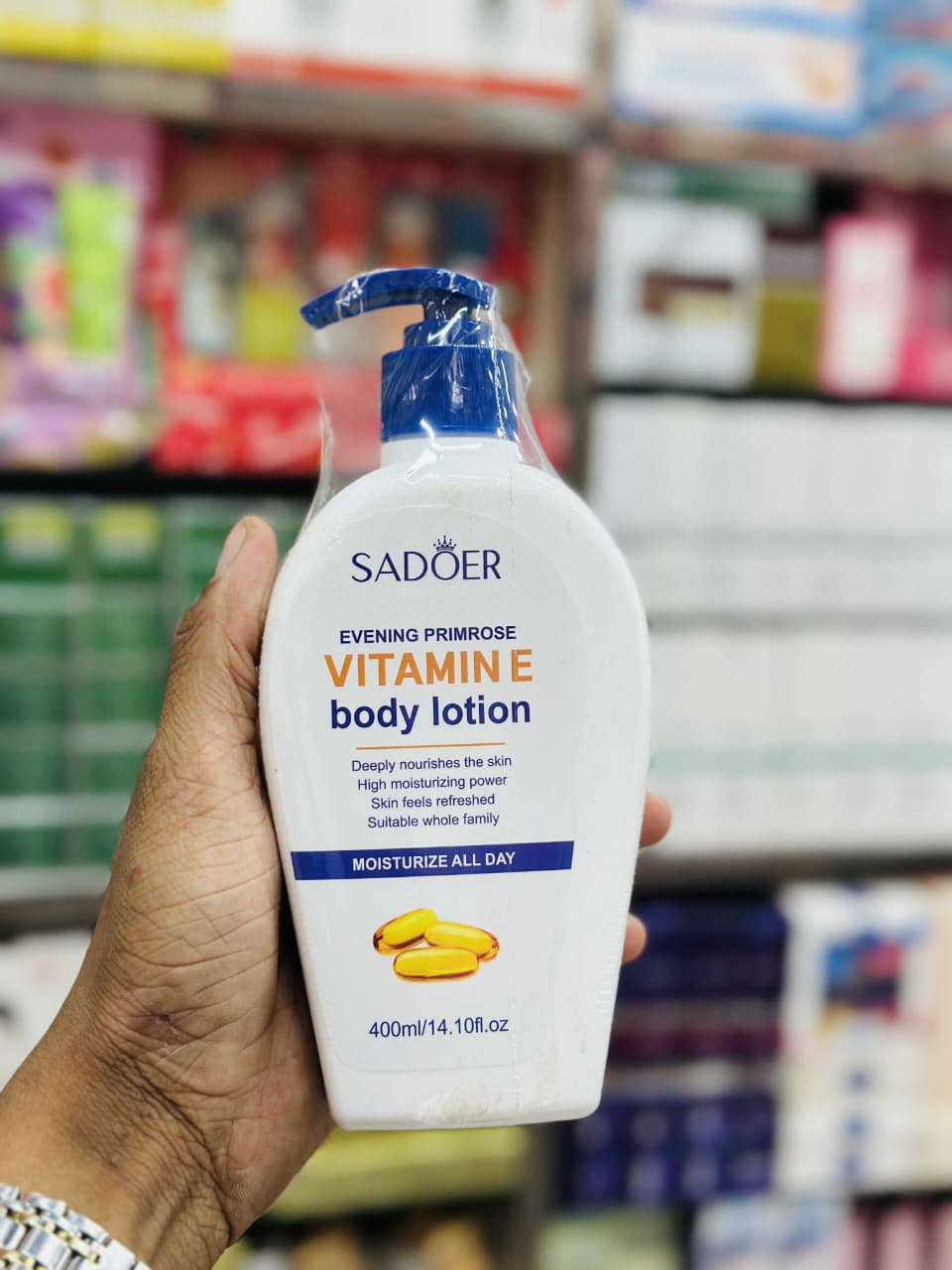 SADOER Vitamin E Body Lotion 400ml