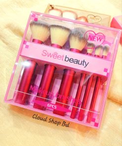 Sweet Beauty 6 Peices Makeup Brushes