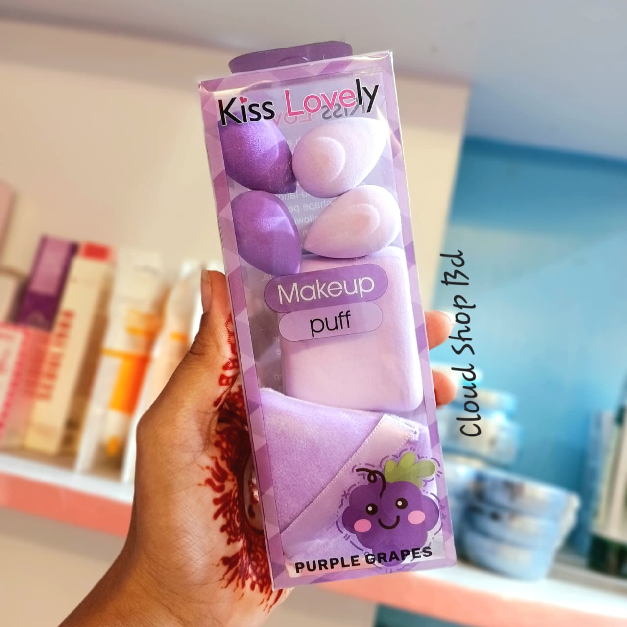 Kiss Lovely Makeup Puff Set