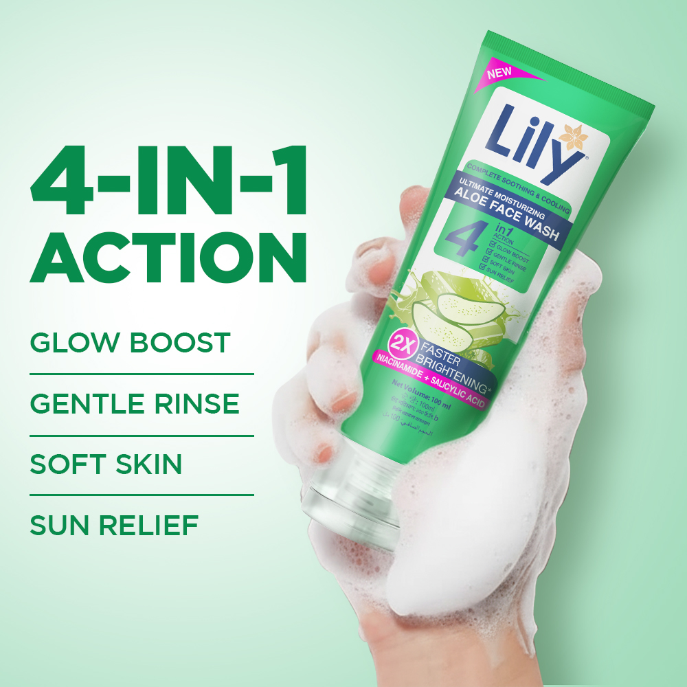 Lily Aloe Facewash 100ml Lily Aloe Facewash 100ml