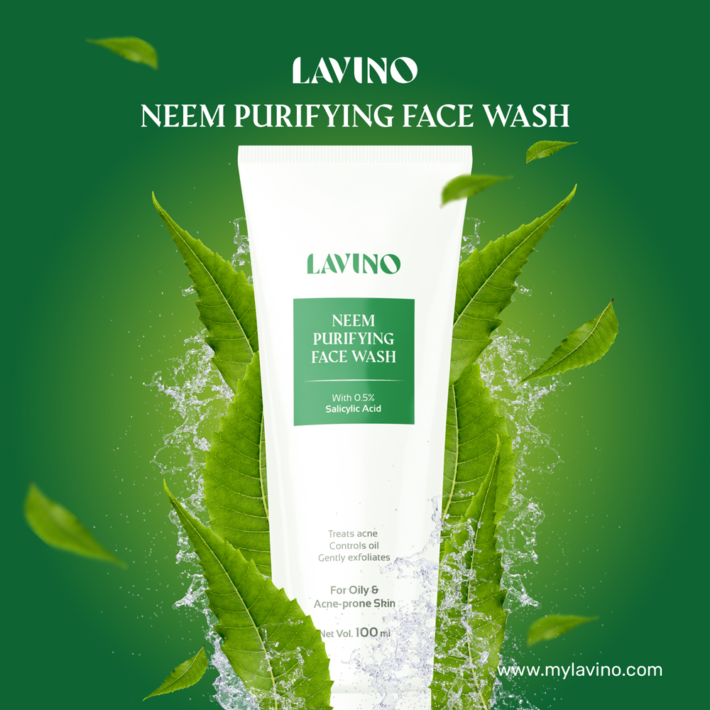 Lavino Neem Purifying Face Wash With 0.5% Salicylic Acid-100ml