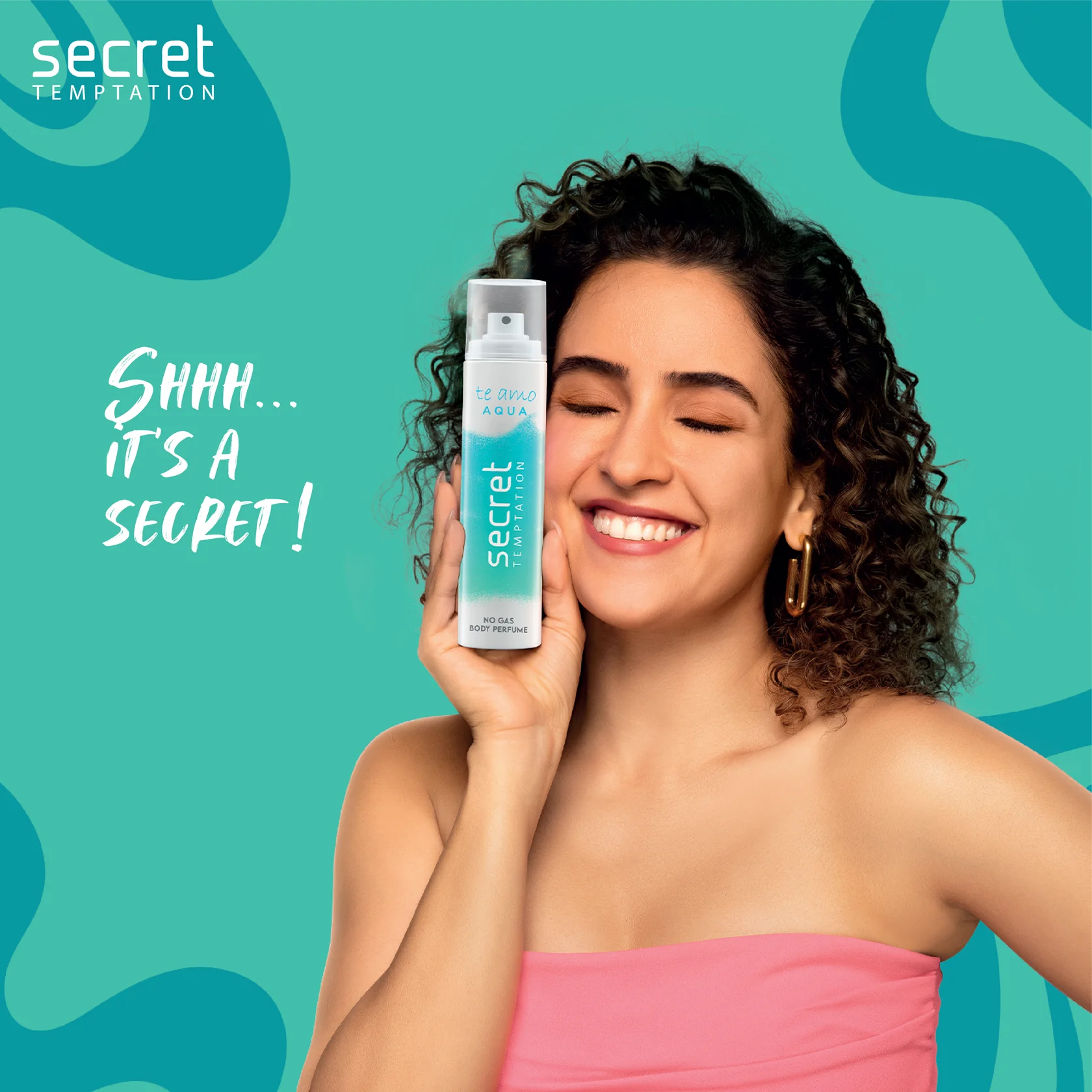 Secret Temptation Te Amo Aqua Perfume Body Spray for Women 120ml - Image 5
