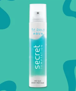 Secret Temptation Te Amo Aqua Perfume Body Spray for Women 120ml