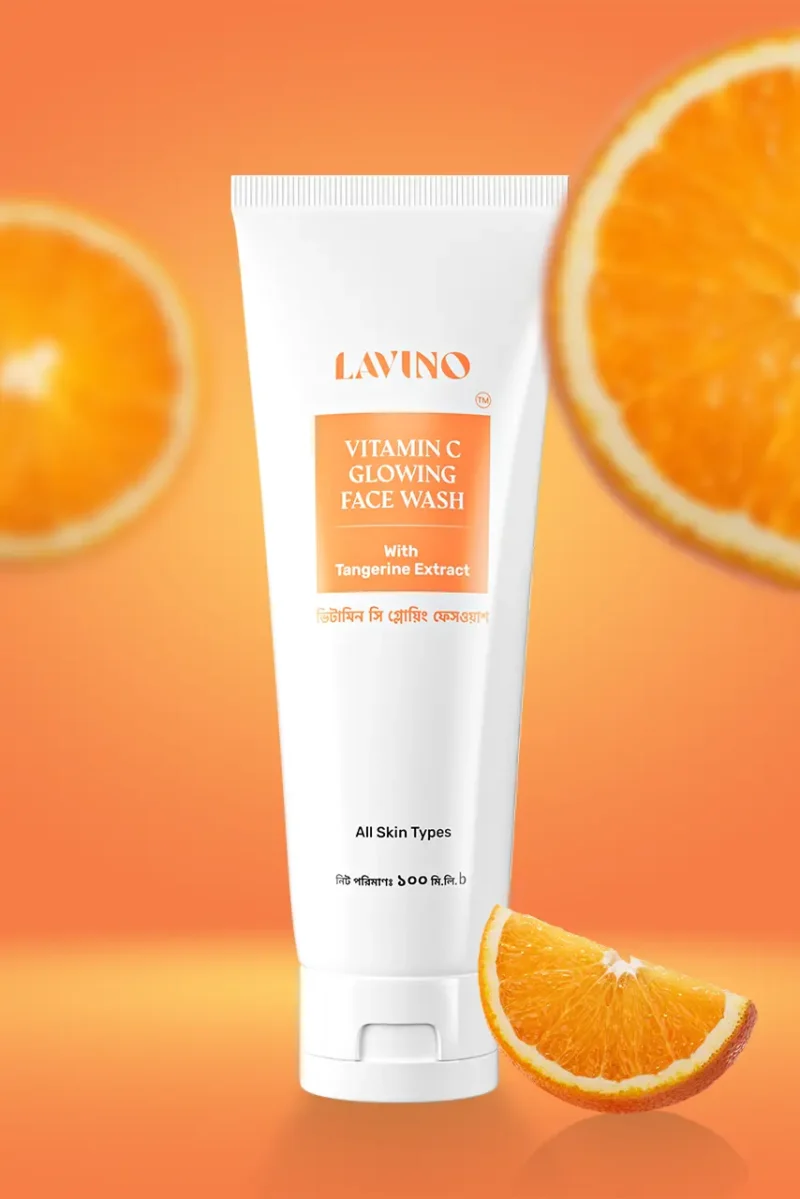 Lavino Vitamin C Glowing Face Wash-100ml