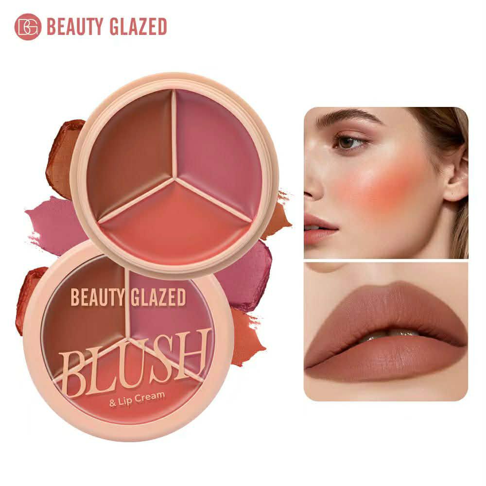 Beauty Glazed Blush & Lip Cream - Image 3