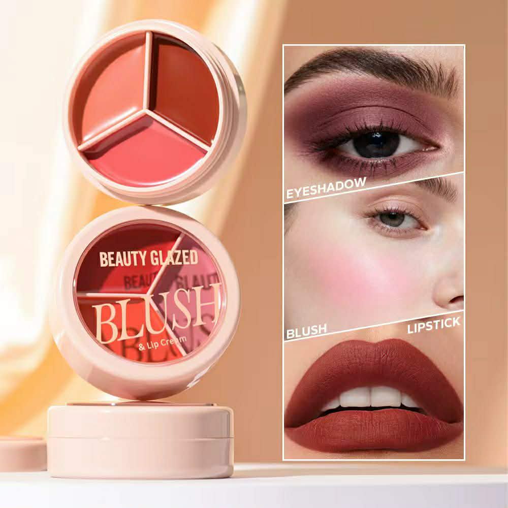 Beauty Glazed Blush & Lip Cream - Image 4