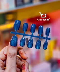 Cat eye premium quality fake nails 10pcs