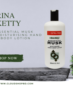 Rina Ketty Essential Musk Moiturising Hand & Body Lotion 625ml