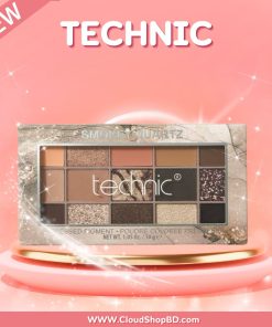 Technic Smokey Quartz Pressed Pigment Eyeshadow Palette