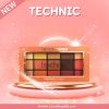 Technic Venus Rising Pressed Pigment Eyeshadow Palette