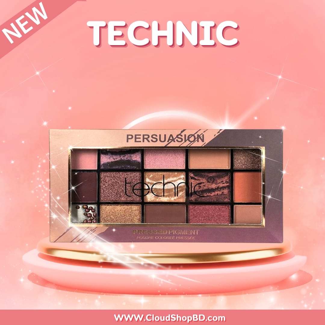 Technic Persuasion Pressed Pigment Eyeshadow Palette