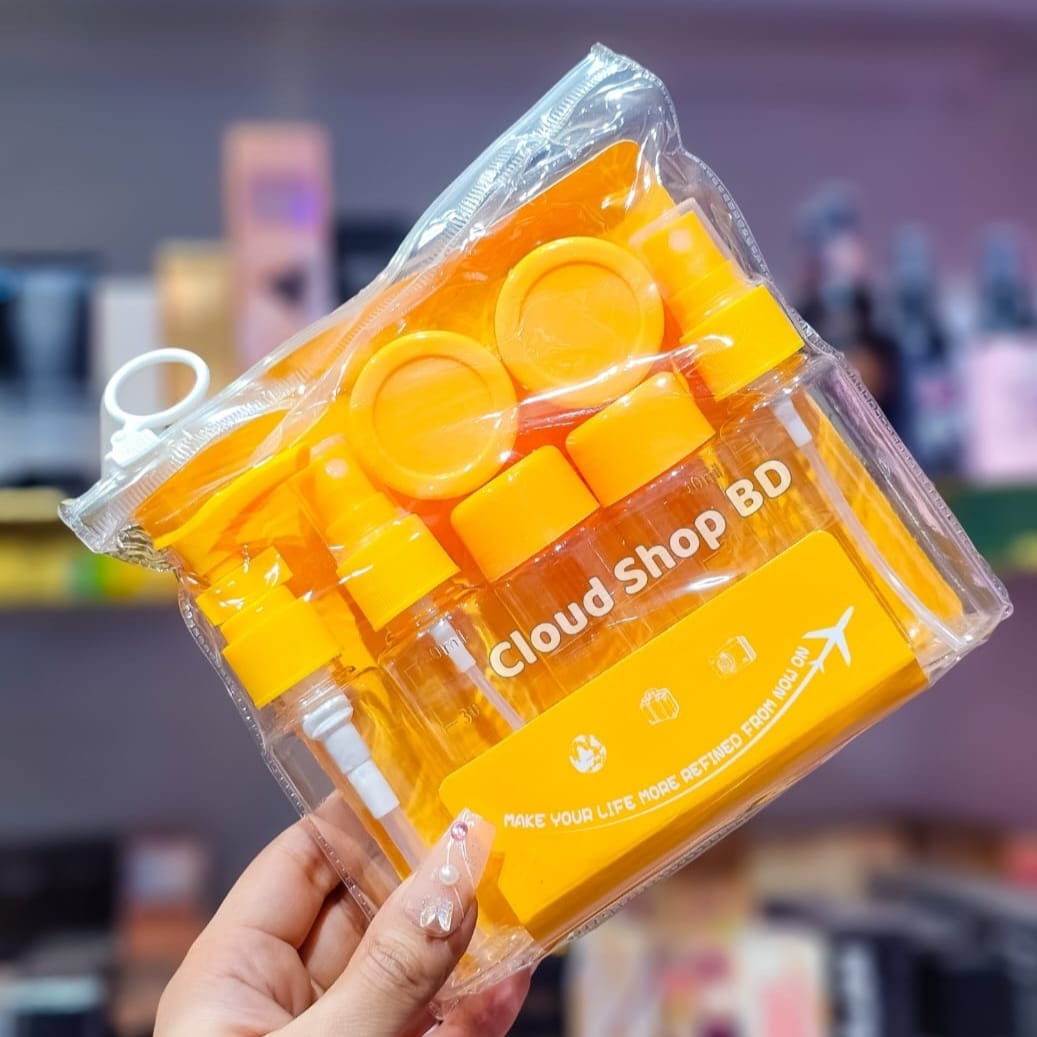 Travel Refillable Bottle -7 in 1 Travel Kit