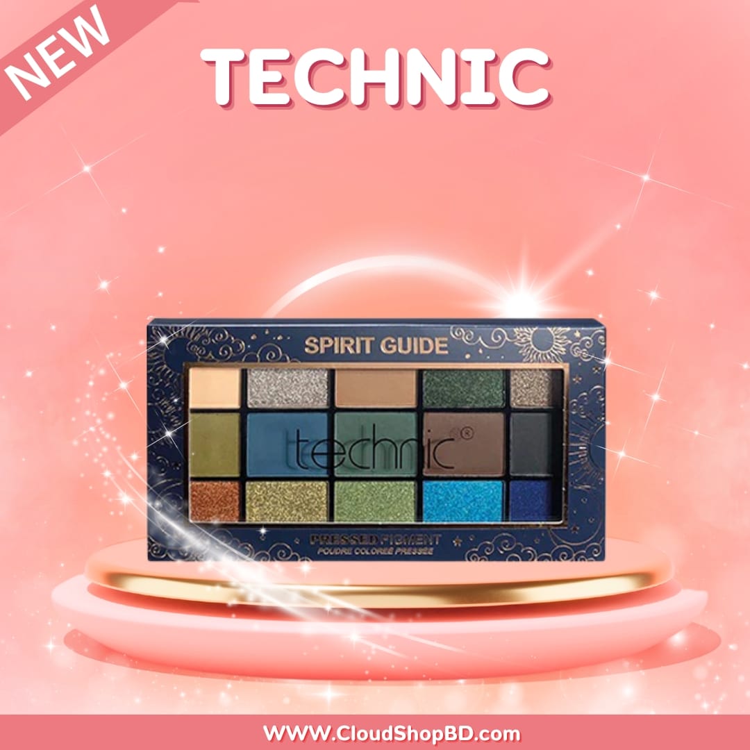 Technic Spirit Guide Pressed Pigment Eyeshadow Palette