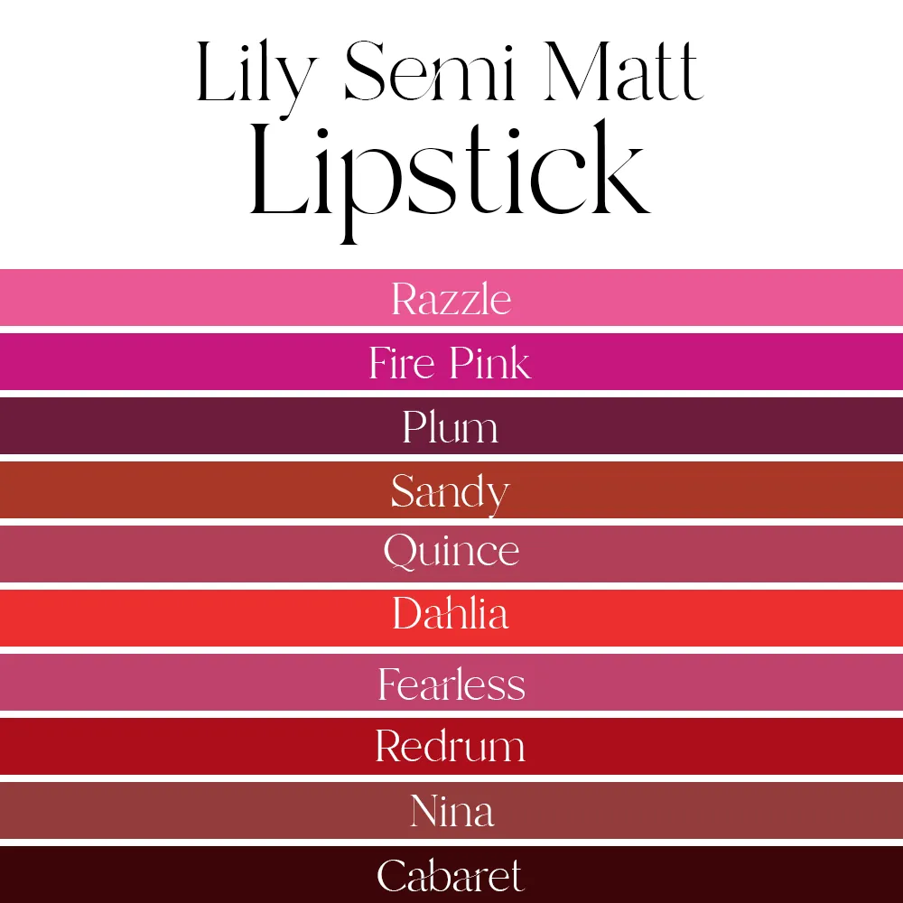Lily Semi Matt Liquid Lipstick - Image 2