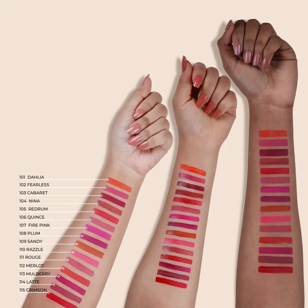 Lily Semi Matt Liquid Lipstick - Image 3