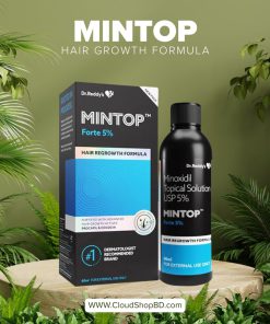 Dr. Reddy's Mintop Forte 5% Bottle of 120ml Solution Hair Restore Formula with Minoxidil