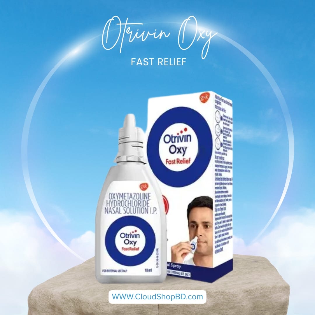 Otrivin Oxy Fast Relief.Empty heading Nasal Spray