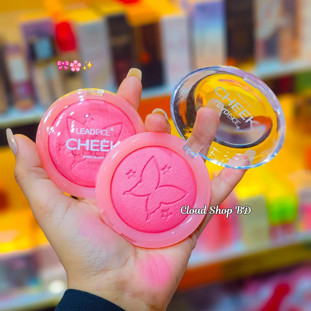 Leadface butterfly blush
