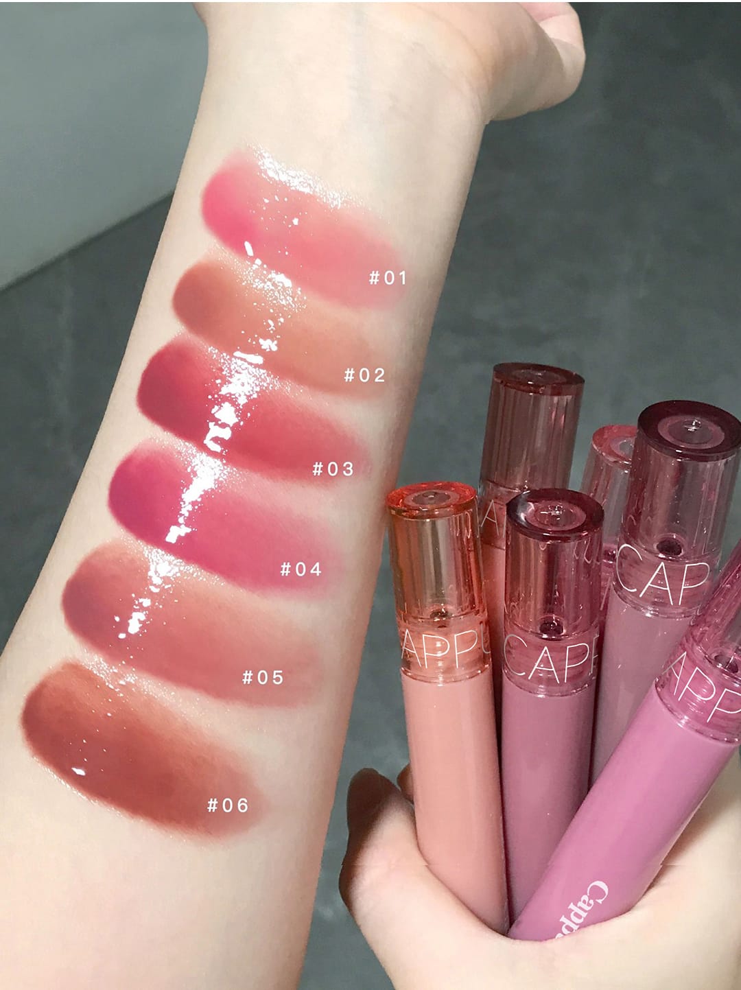 Cappuvini Jelly Mirror Hydrating Lip Gloss - Image 2