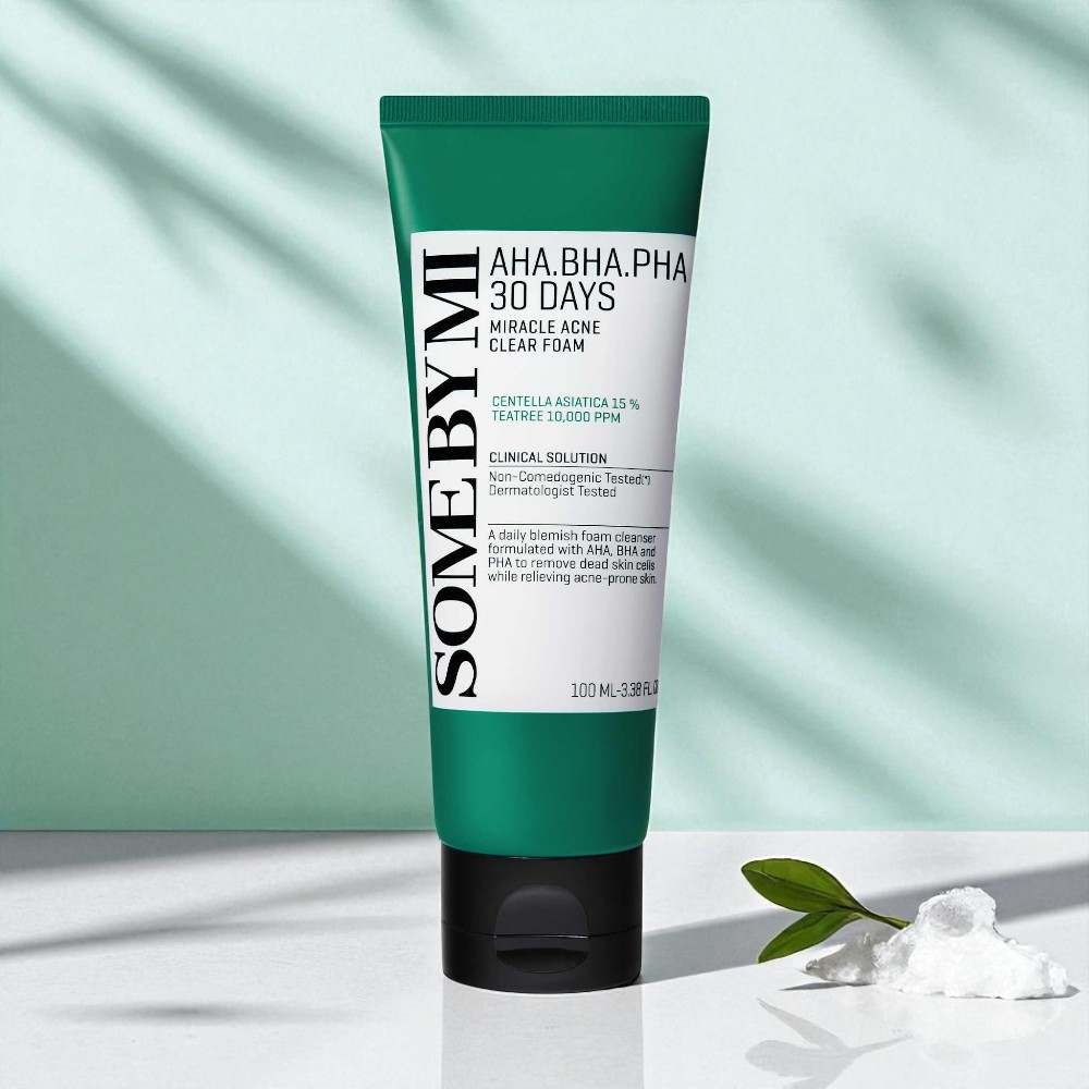 Some by mi Aha,BHA,PHA 30 Days Miracle Acne Clear Foam – 100ml