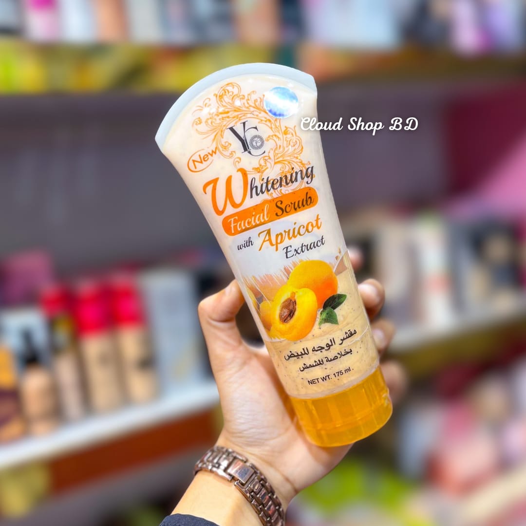 YC Whitening Facial Scrub with Apricot Extract