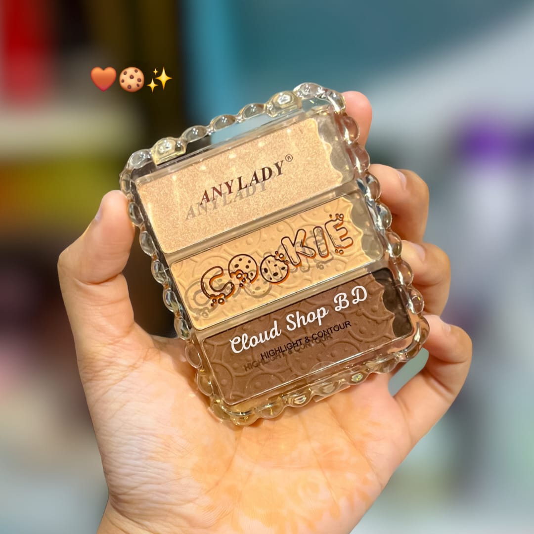 Anylady Cookie Highlight & Contour Palette