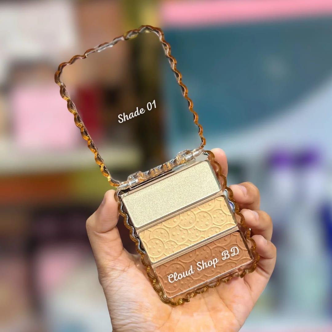Anylady Cookie Highlight & Contour Palette - Image 4
